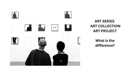 Art Series Art Collection Art Project by contemporary abstract artist Diana Dimova TRAXI