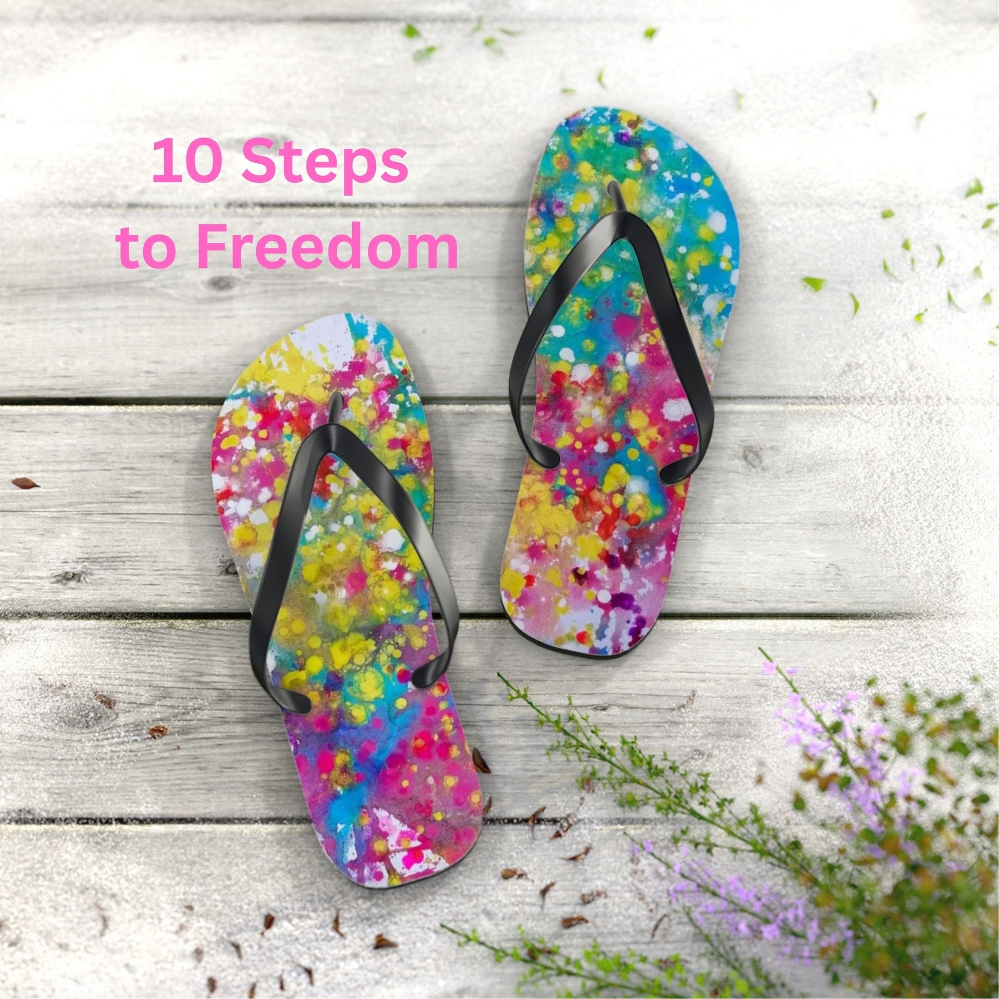 10 Steps to Freedom — inspirational art book a colorful artistic journey to more time, freedom and joy by Diana Dimova TRAXI  