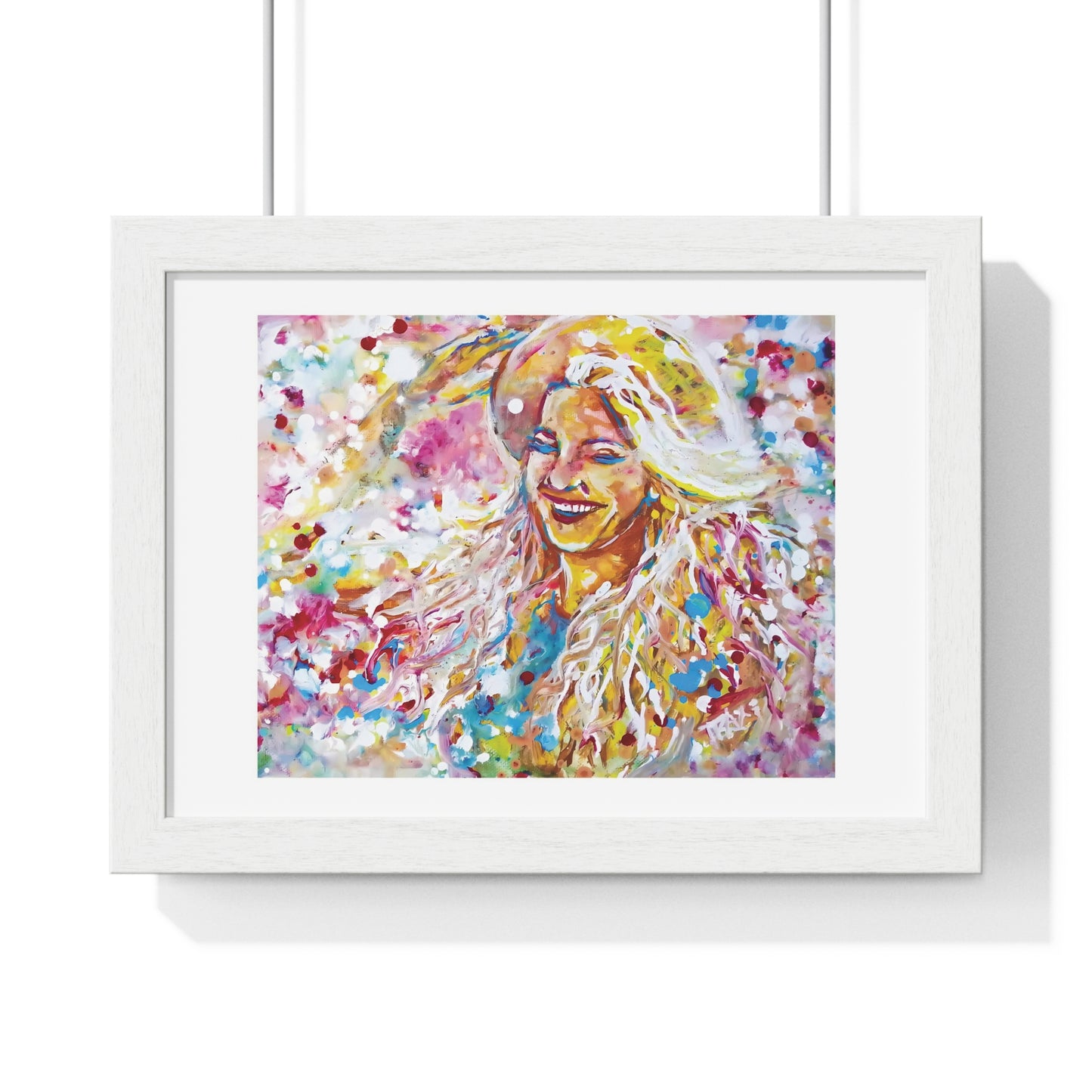 Sun in the Hair – Gallery-Framed Art Print