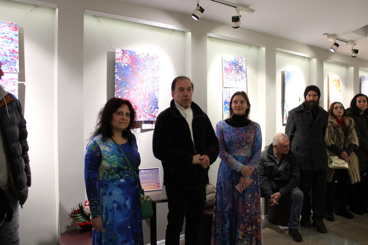 Diana Dimova TRAXI solo exhibition TURNING POINT at the Plovdiv Cultural Institute.