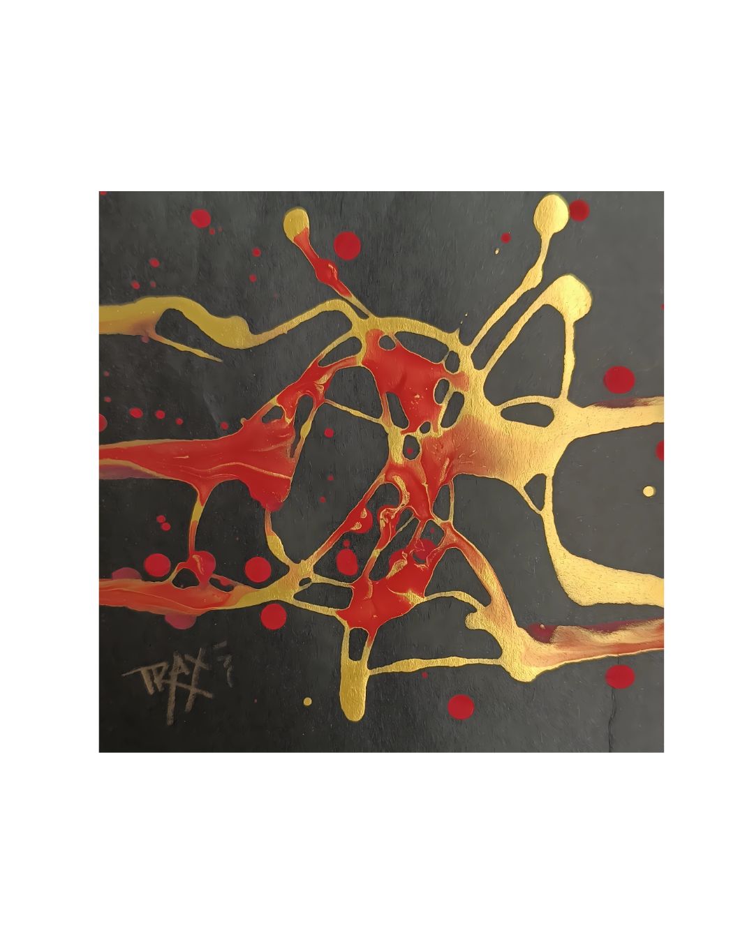 Luxury interior design art catalog preview showing Talisman III painting for wellness spaces.